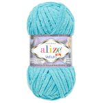 Пряжа Alize (Ализе) Velluto / уп.5 мот. по 100 г, 68м, 16 океан
