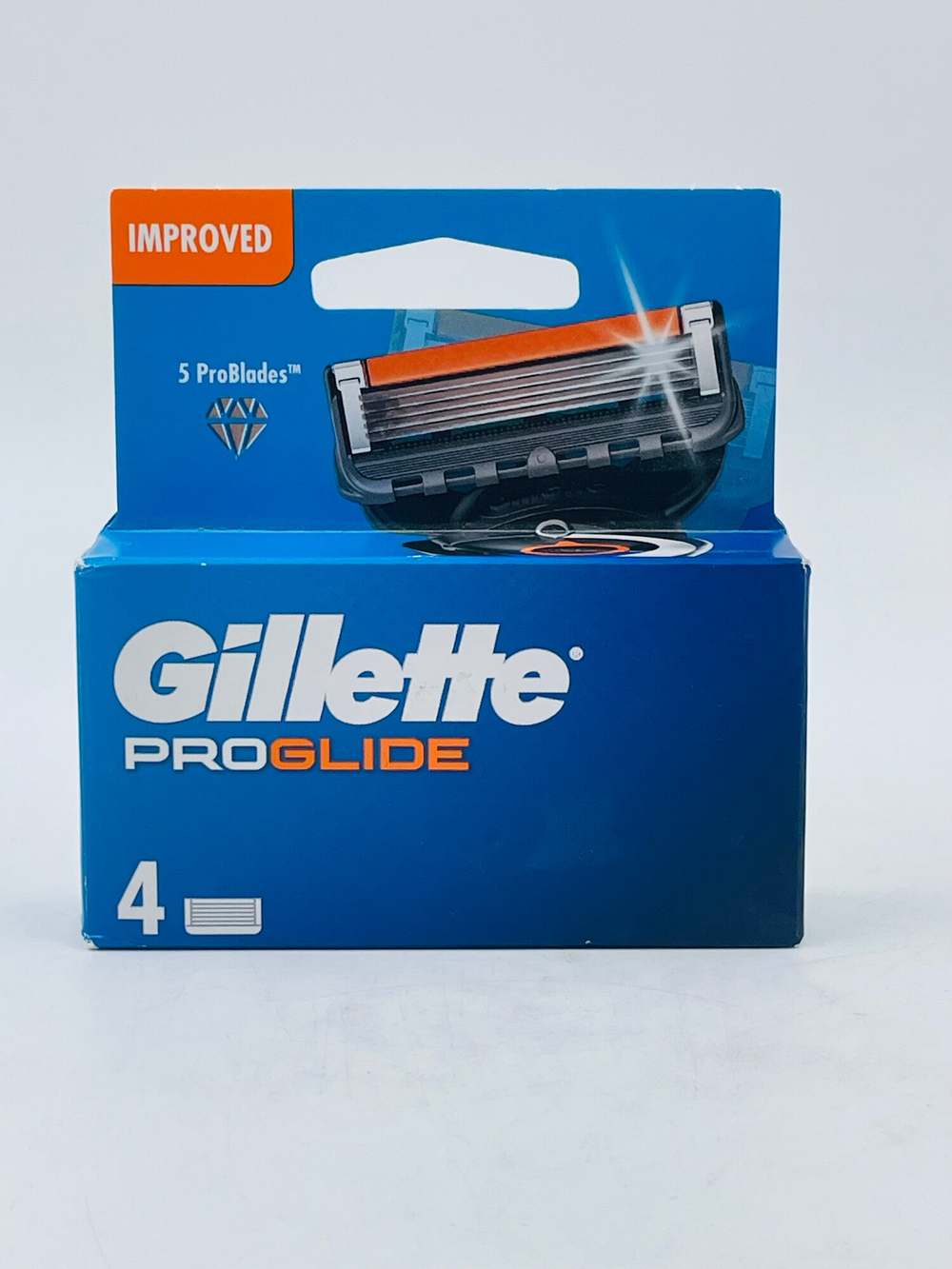 Gillette ProGlide Лезвия для бритвы сменные, в упаковке 4 шт. (Германия)