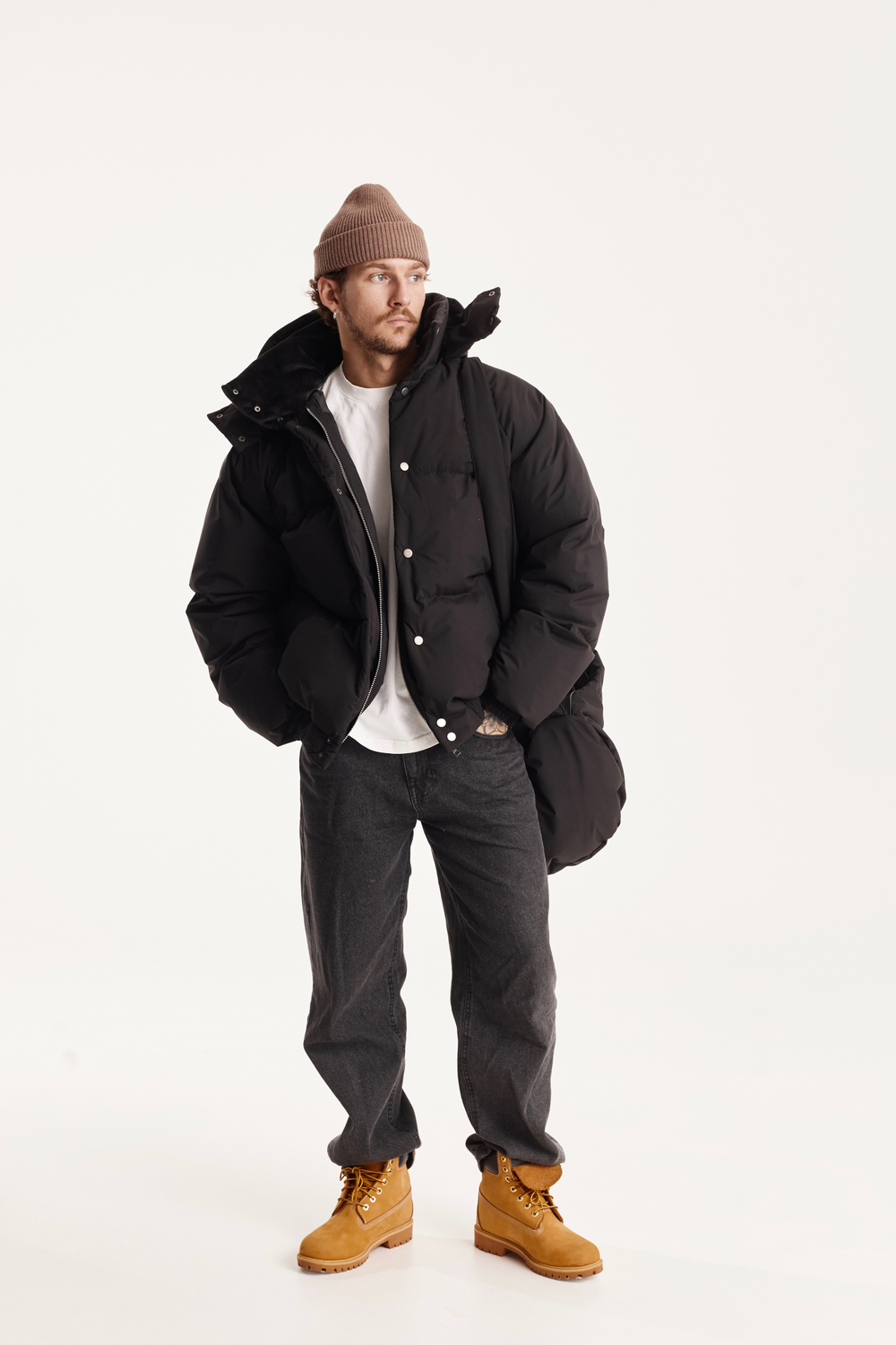 Пуховик SOFT Black
