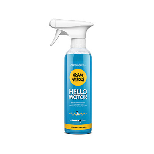 FHB053 Foam Heroes Hello Motor, 500мл (Очиститель двигателя)