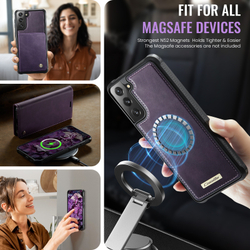 Чехол-кошелек CaseMe 2 in 1 MagSafe Samsung Galaxy S21 FE