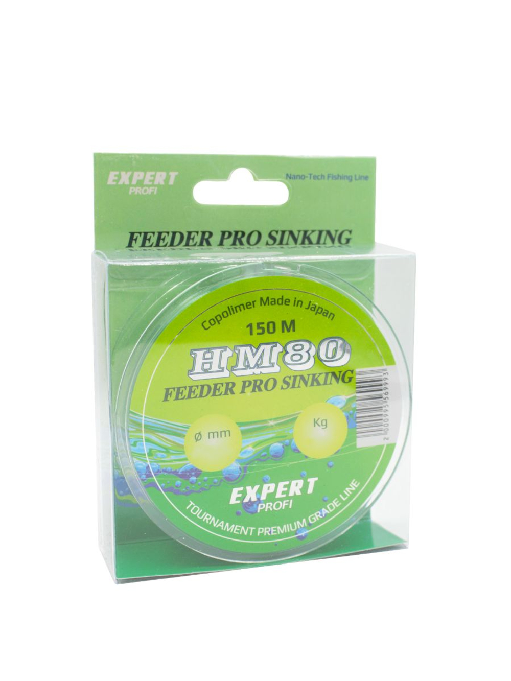 Рыболовная леска Expert Profi HM80 FЕEDER SINKING 150м, 0.187мм - 6.27кг