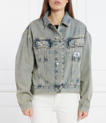 Джинсовая куртка CALVIN KLEIN JEANS - голубой(J20J222501)
