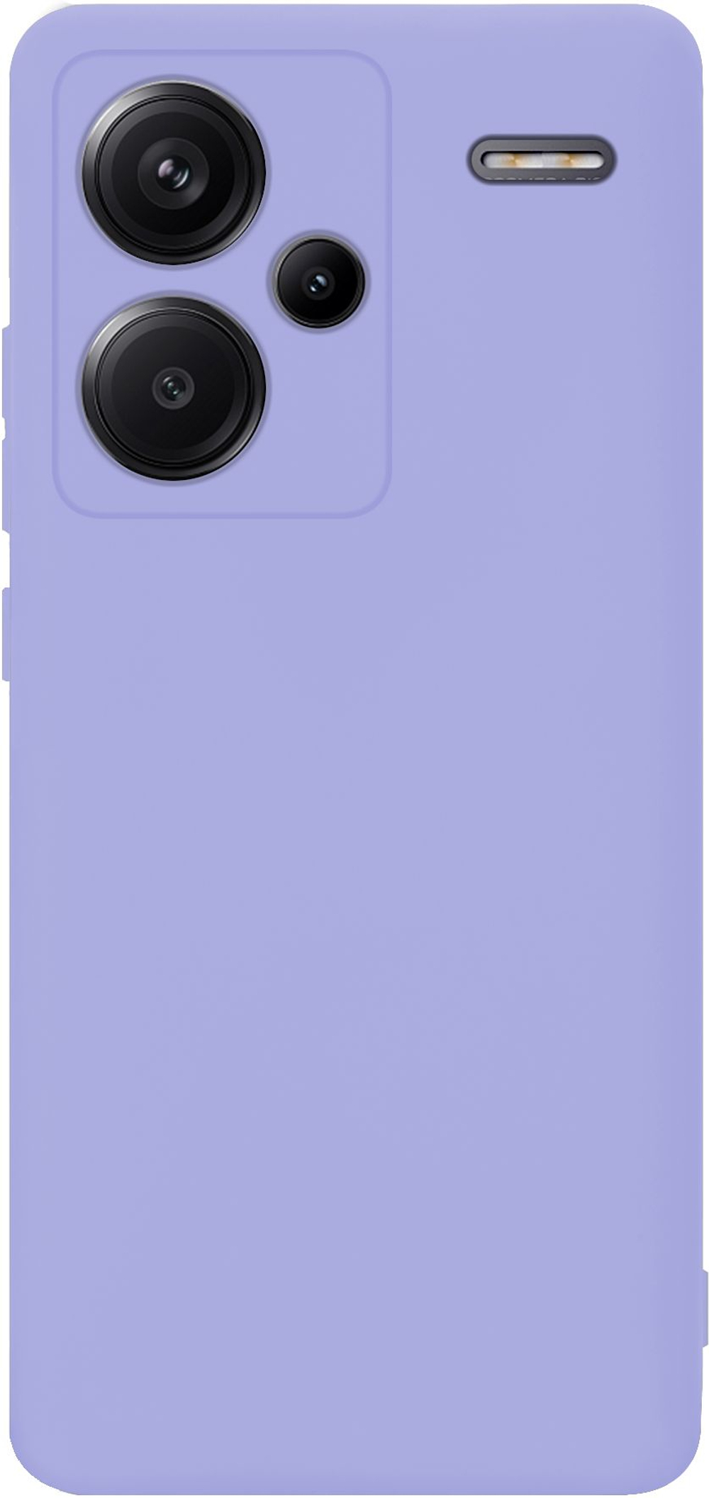 Мягкий Soft Touch чехол из силикона для XIAOMI REDMI NOTE 13 PRO PLUS с бархатной подкладкой