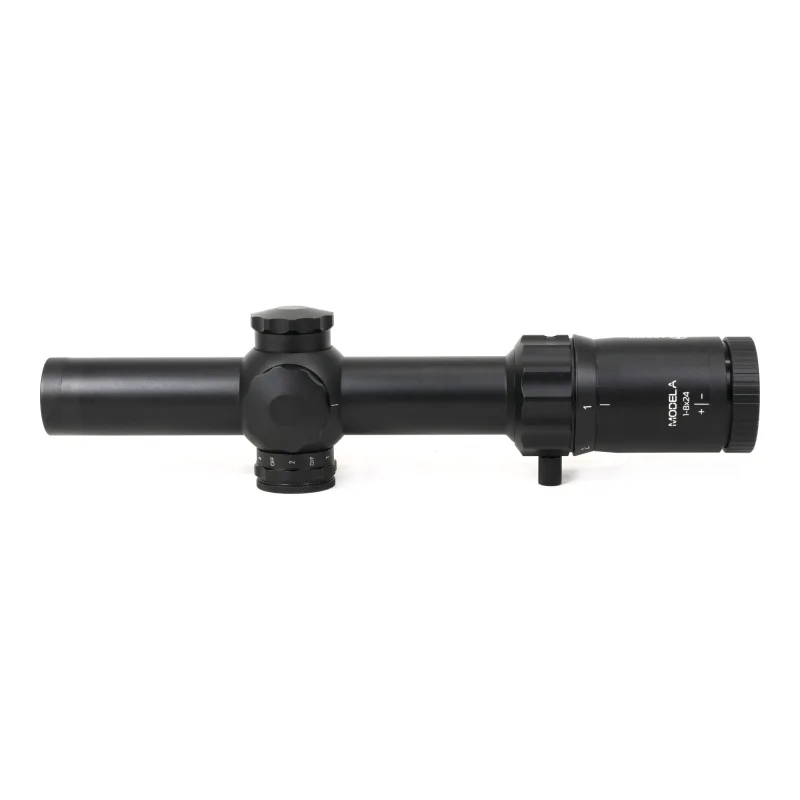 Оптический прицел ARKON Model A 1-8x24 / Аркон Модель А 1 8 на 24 - вид сбоку, кольцо регулировки кратности