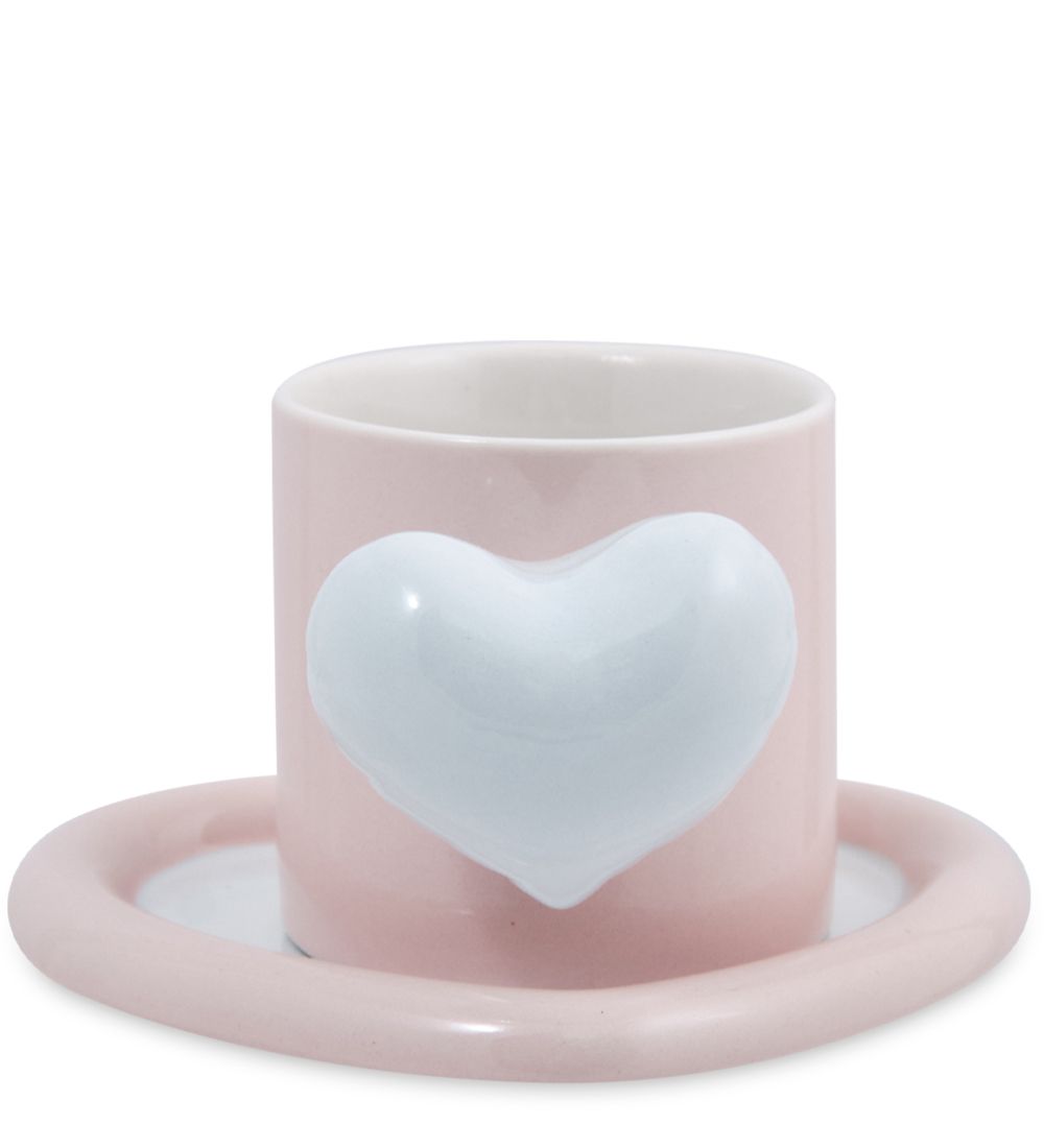 GAEM Art MUG-416/2 Чайная пара «Сердце»