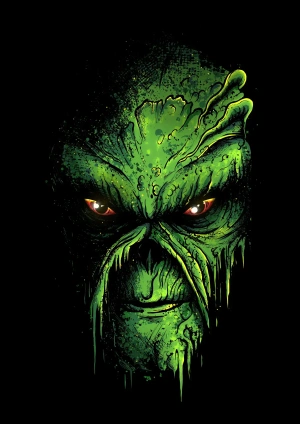 Открытка «Swamp Thing»