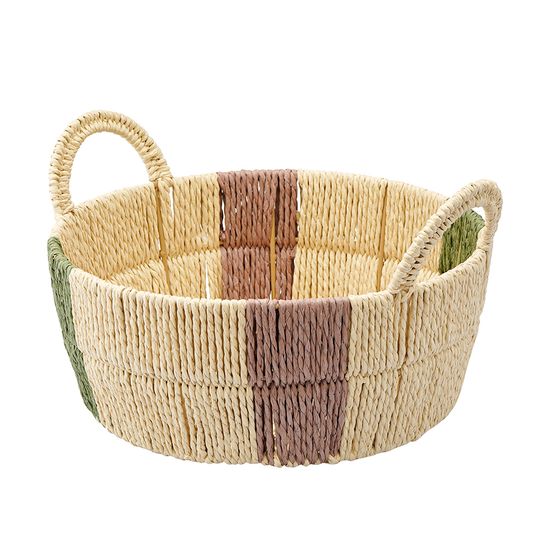 Корзина плетеная круглая bodhran nature из коллекции ethnic, размер l