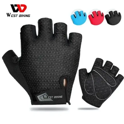 Перчатки велосипедные, короткие West Biking YP0211218 ( размеры M,L,XL)