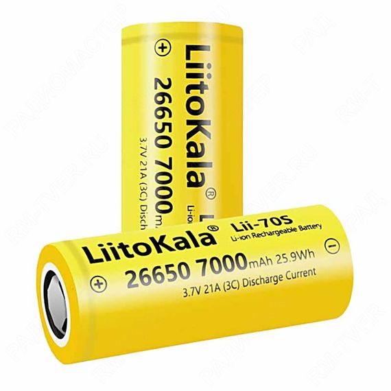 Аккумулятор Li-Ion LiitoKala Lii-70S 26650 7000 mA/h