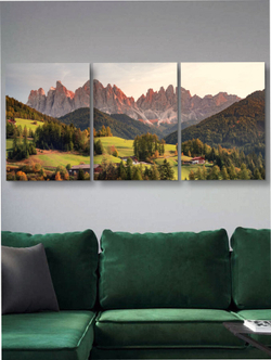 Картина Великаны неба модульная 50x70см 3шт.