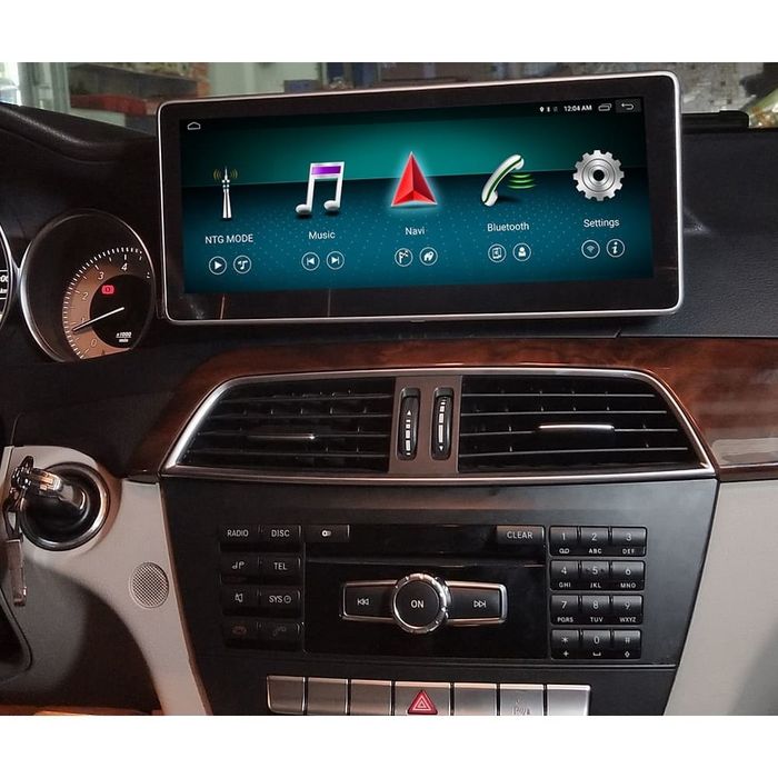 Магнитола для Mercedes-Benz C-класс W204 2011-2014 NTG 4.5 - Kuberg XN-M1006 на Android 11, Быстрая, 4G SIM-слот