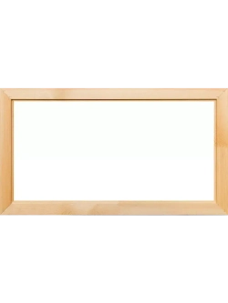 Деревянная рама 35x60 для картин на подрамнике сеч. 40x18