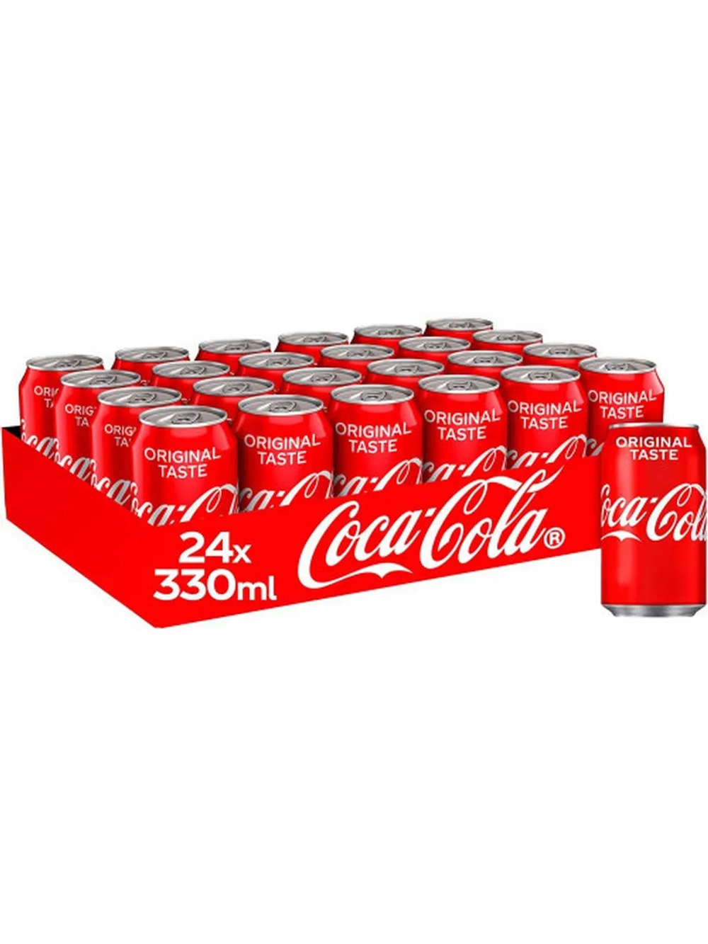 Напиток Coca Cola Classic  б/а с/г, 330 мл, 24шт  Великобритания