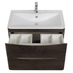 Мебель для ванной комнаты подвесная BelBagno ACQUA-800-2C-SO-RNG 80см Rovere Nature Grigio