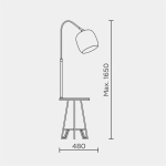 Напольный светильник MODEMODERN MD.6041.01FL