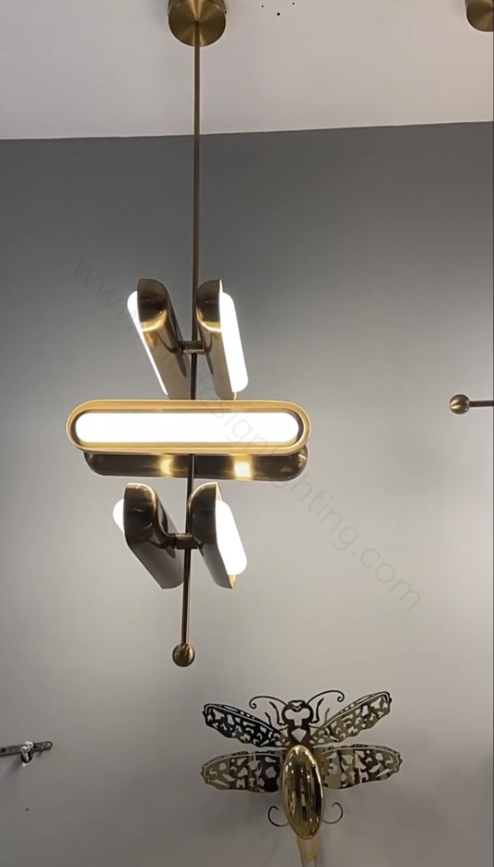 Pendant design lamp Circuit by Apparatus (3 lampshade )