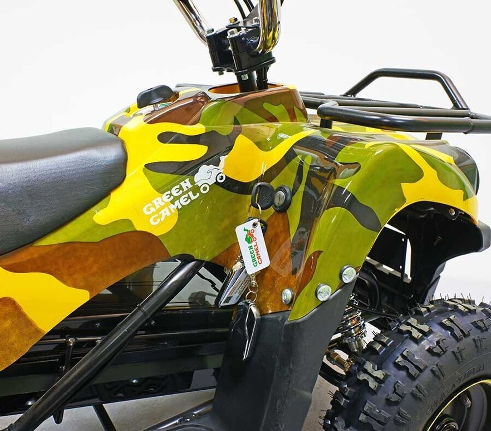 Квадроцикл детский GreenCamel Гоби K40 (36V 800W R6 Цепь) быстросъем. электр.