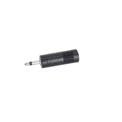 Adam Hall K4AJF2MM2 - адаптер TRS (jack) mono 6.3 mm (F) - TRS (jack) mono 3.5 mm (M), металлический