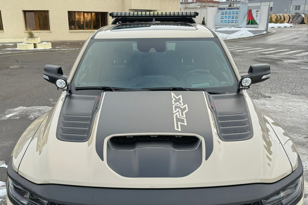 Крепление фар на капот для Додж Рам 1500 TRX 2018-2026