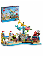Конструктор Лего Френдс Пляжный парк развлечений | LEGO Friends Beach Amusement Park 41737 1348 деталей (12+)