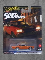 Машинка Хот Вилс Премиум 1970 Custom Plymouth HNW46 JBL87