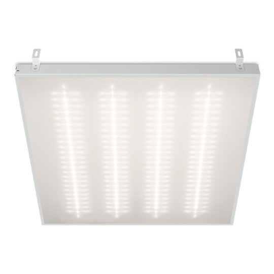 Светильник LED ДВО Грильято VS222-IP65 36W-4300Lm 5000К микропризма 588х588х48мм VS