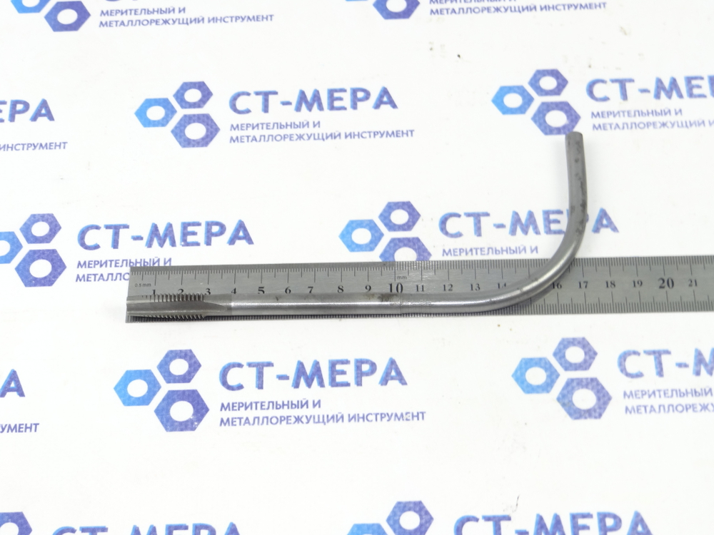 Метчик гаечный М10 (0023) с изогнутым хвостовиком L=180