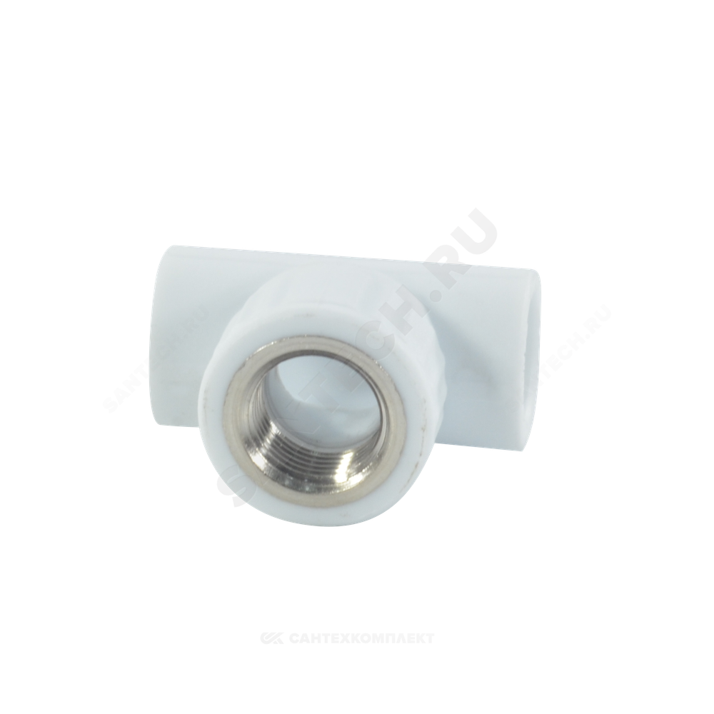 Тройник PP-R комбинированный белый Дн 32х3/4" ВР VALFEX 10127132