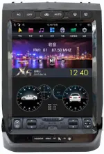 Магнитола для Ford F-150 2015-2020 (климат, SYNC 2) - Kuberg ZF-1306H-S2-Q6 вертикальный экран в стиле "Тесла" на Android 11, CarPlay, 4G SIM-слот