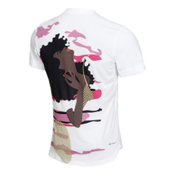 Мужское теннисное поло adidas New York Printed T-Shirt Men - White