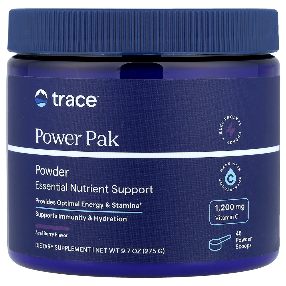 Trace, Power Pak, ягоды асаи, 275 г (9,7 унции)