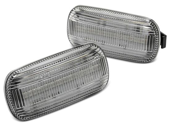 Повторители указателей поворота для Audi A4 B6 / B7 (00-07) LED Chrome