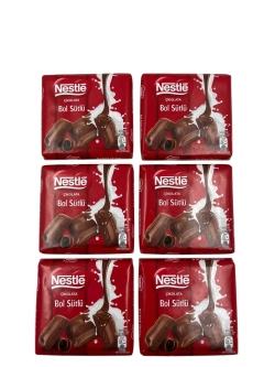 Молочный шоколад Nestle (6шт по 60гр)