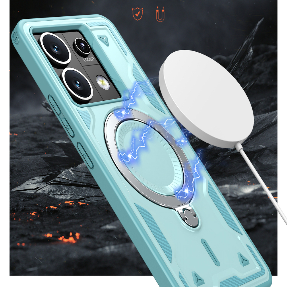 Чехол Magneto Case с кольцом для Poco X6