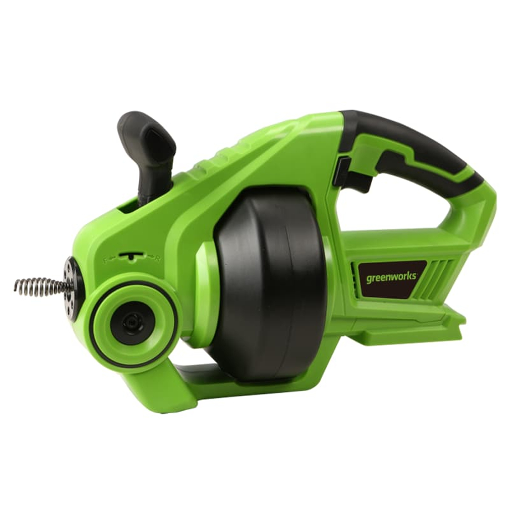Трос сантехнический аккумуляторный Greenworks, Арт. 3707307, 24V, без АКБ и ЗУ