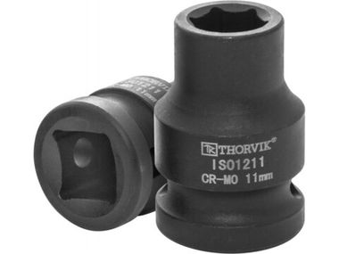 Головка торцевая ударная 1/2"DR,11 мм Thorvik IS01211