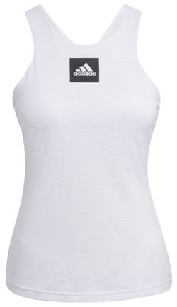 Женский топ теннисный Adidas Paris Tennis Y-Tank Top W - белый