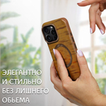 Дизайнерский чехол для IPHONE 15 PRO MAX с поддержкой беспроводной зарядки