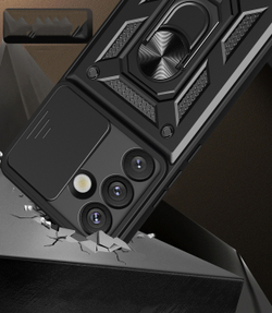 Чехол с кольцом Bumper Case для Samsung Galaxy S25