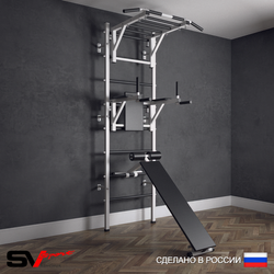 Шведская стенка Sv Sport (Турник рукоход/Брусья/Скамья)