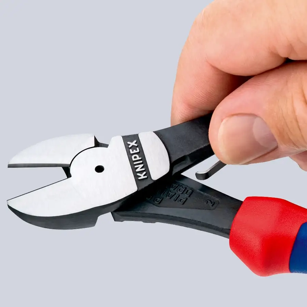 Кусачки боковые особой мощности черненые 180 мм Knipex 74 12 180