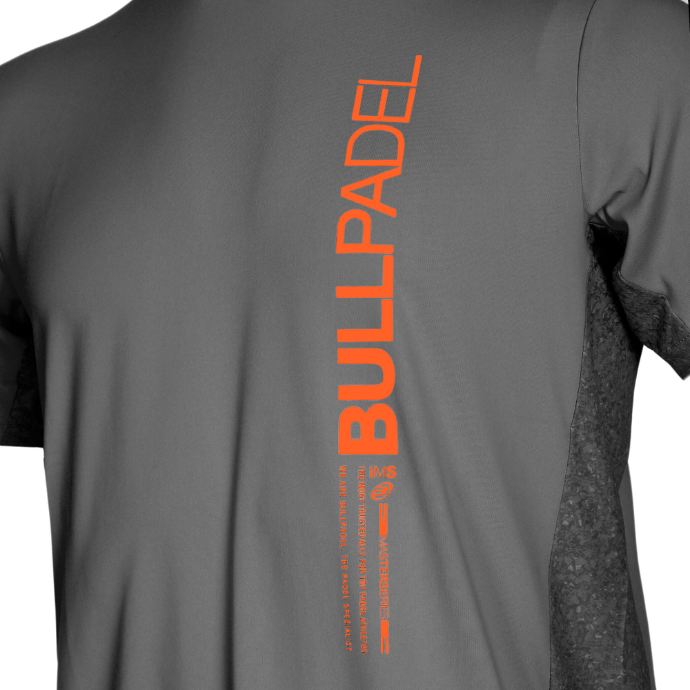 Мужское теннисное поло Bullpadel Mixta T-Shirt Men - Grey