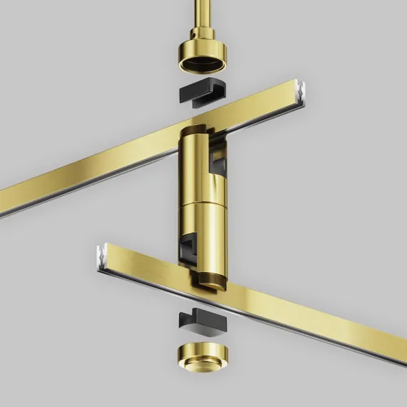 Крепление потолочное Accessories for tracks Flarity TRA159C-D1-BS Maytoni