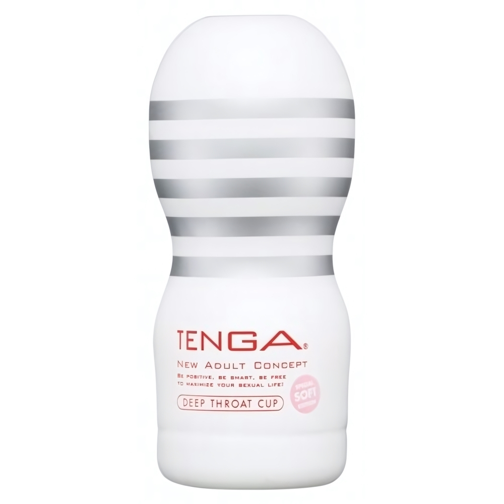 Мастурбатор Tenga Original Vaccum Cup Глубокий ротик белый
