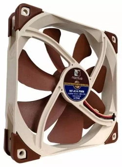 Вeнтилятор для корпуса Noctua NF-A14 PWM (NF-A14 PWM) - 140mm 1  1500 об/мин, 24.6 дБ, 4-pin PWM