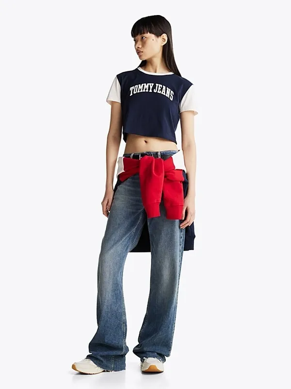 Футболка женская TOMMY JEANS TJW REG CRP VARSITY