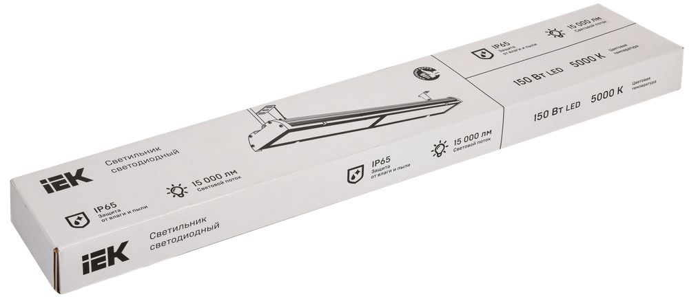 Светильник LED для высоких пролетов ДСП 7021 150Вт 5000К IP65 794х43.2мм LIGHTING IEK