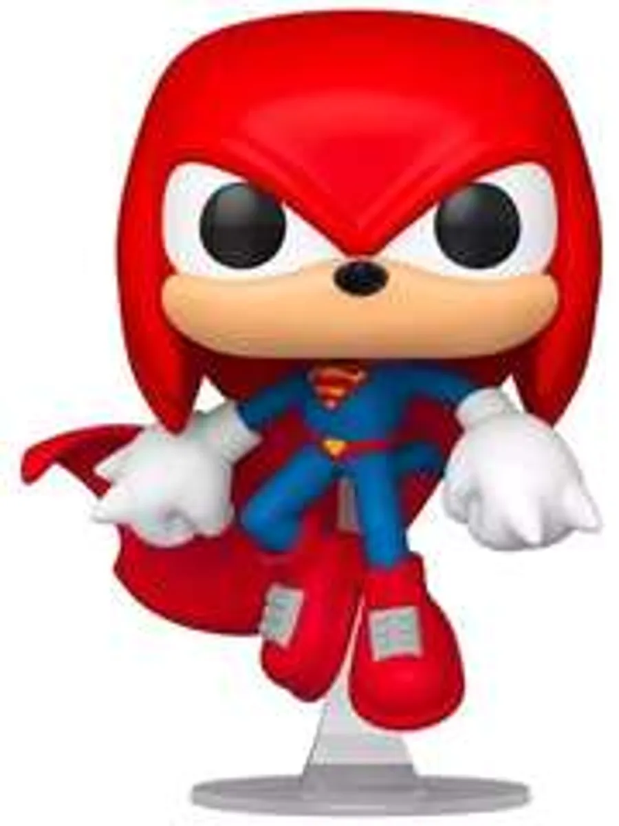 Funko POP! DC х Sonic the Hedgehog: Knuckles as Superman (596)