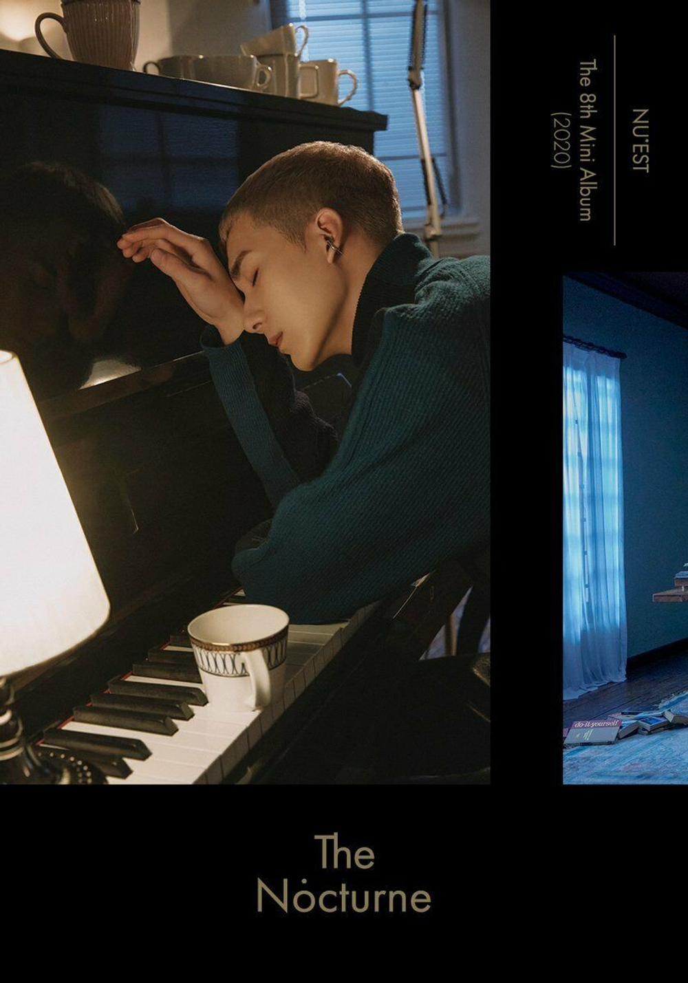 Альбом NU'EST - The Nocturne 8th Mini Album RANDOM Version